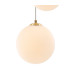 Marshall 31cm Round Pendant 3 x G9 Satin Gold/Opal-7