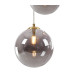 Marshall 31cm Round Pendant 3 x G9 Satin Gold/Smoke Plated-7