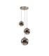 Marshall 31cm Round Pendant 3 x G9 Satin Nickel/Chrome Plated-4