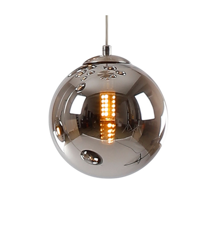 Marshall 31cm Round Pendant 3 x G9 Satin Nickel/Chrome Plated-8