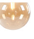 Marshall 18cm Single Pendant 1 x G9 Satin Black/Amber Plated-8