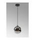 Marshall 18cm Single Pendant 1 x G9 Satin Black/Chrome Plated-9