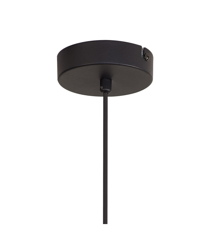 Marshall 18cm Single Pendant 1 x G9 Satin Black/Iridescent Plated-6