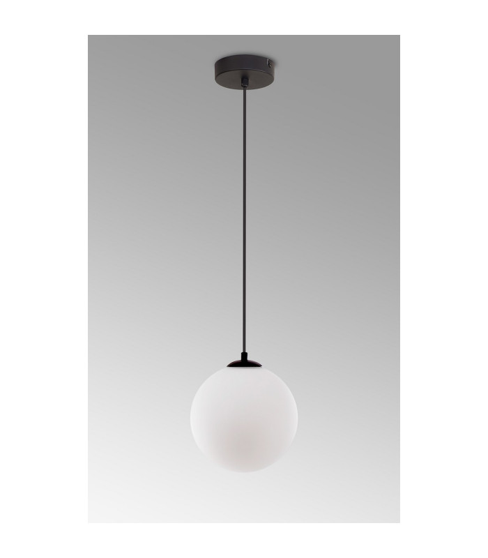 Marshall 18cm Single Pendant 1 x G9 Satin Black/Opal-9