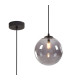 Marshall 18cm Single Pendant 1 x G9 Satin Black/Smoke Plated-1
