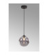 Marshall 18cm Single Pendant 1 x G9 Satin Black/Smoke Plated-3