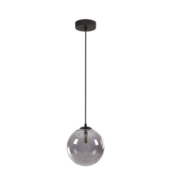 Marshall 18cm Single Pendant 1 x G9 Satin Black/Smoke Plated-5