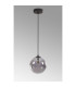 Marshall 18cm Single Pendant 1 x G9 Satin Black/Smoke Plated-9