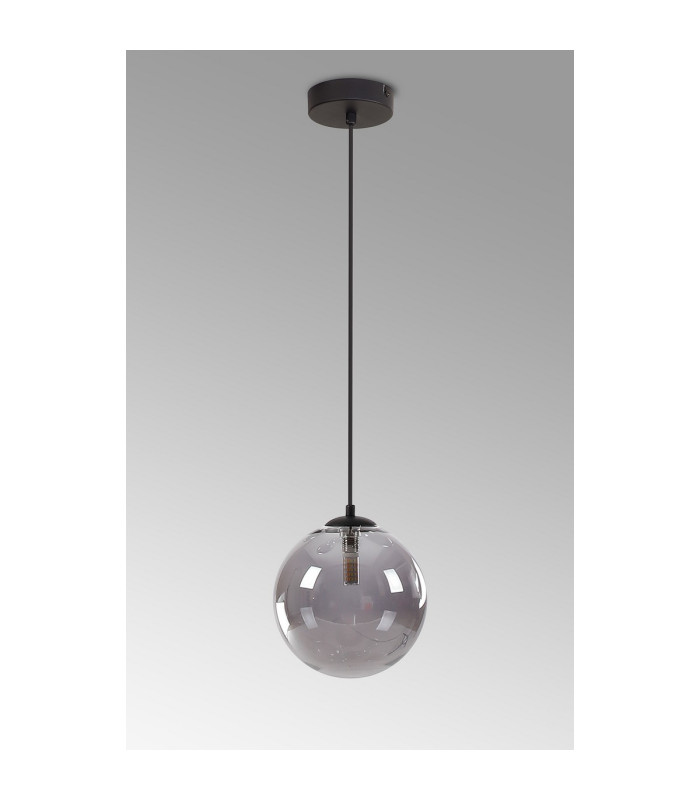 Marshall 18cm Single Pendant 1 x G9 Satin Black/Smoke Plated-9
