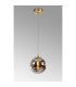Marshall 18cm Single Pendant 1 x G9 Satin Gold/Chrome Plated-3