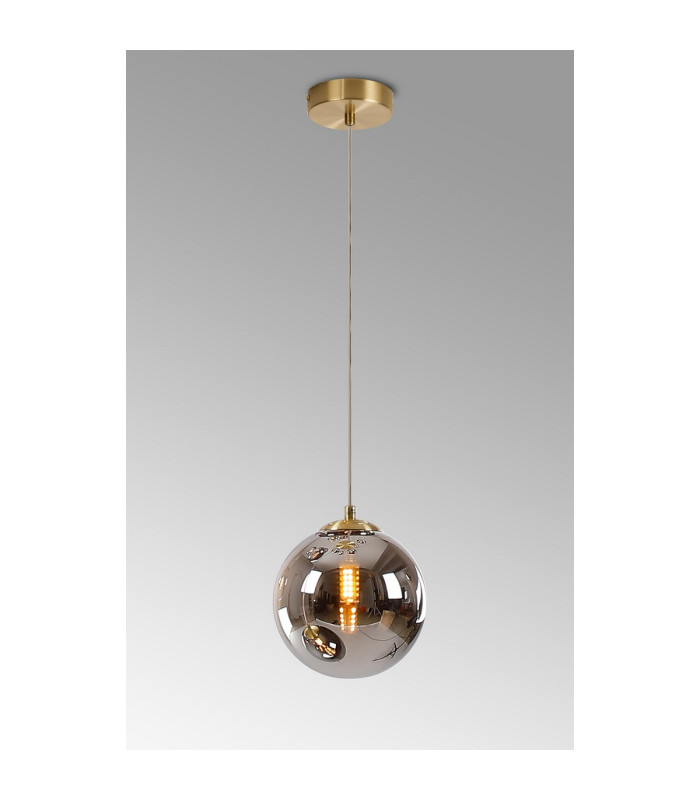 Marshall 18cm Single Pendant 1 x G9 Satin Gold/Chrome Plated-3