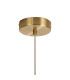 Marshall 18cm Single Pendant 1 x G9 Satin Gold/Chrome Plated-6