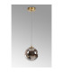 Marshall 18cm Single Pendant 1 x G9 Satin Gold/Chrome Plated-9