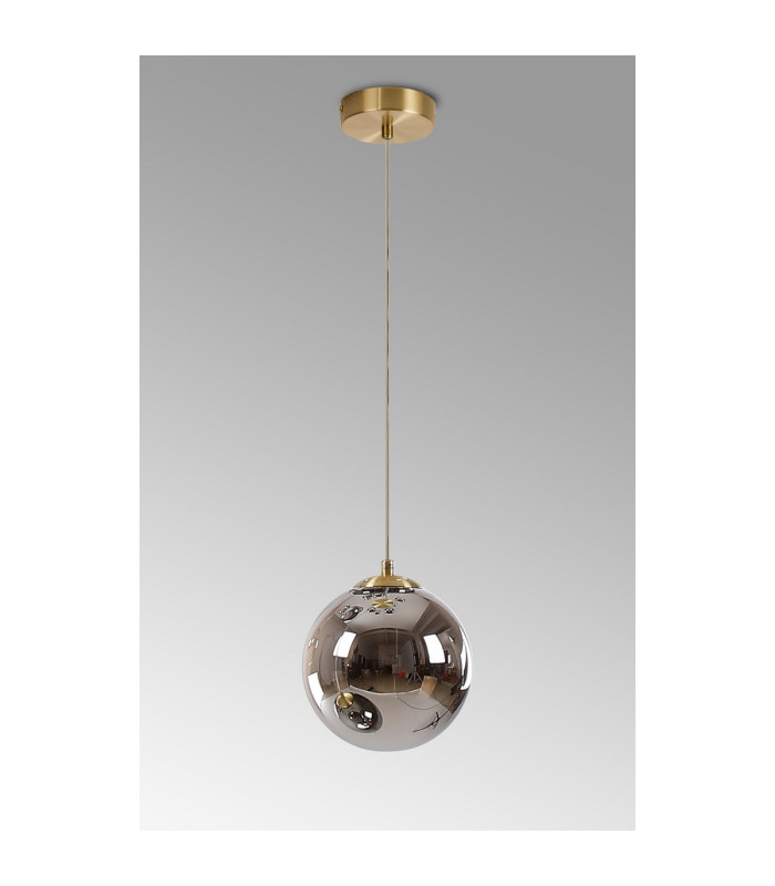 Marshall 18cm Single Pendant 1 x G9 Satin Gold/Chrome Plated-9