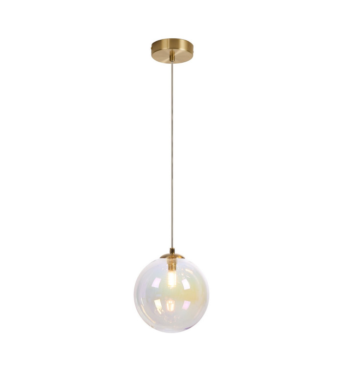 Marshall 18cm Single Pendant 1 x G9 Satin Gold/Iridescent Plated-4