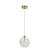 Marshall 18cm Single Pendant 1 x G9 Satin Gold/Iridescent Plated-5