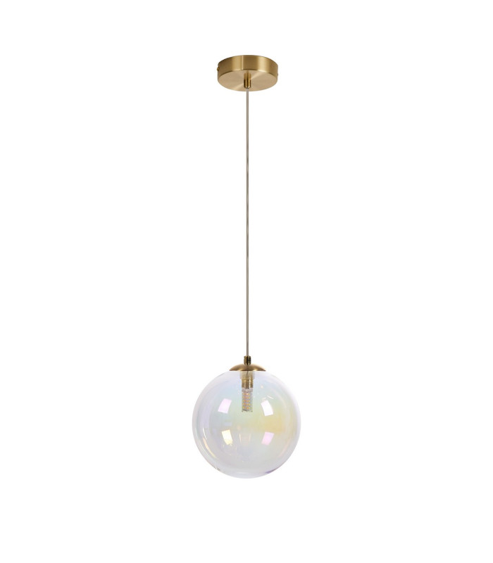 Marshall 18cm Single Pendant 1 x G9 Satin Gold/Iridescent Plated-5