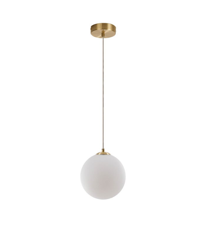 Marshall 18cm Single Pendant 1 x G9 Satin Gold/Opal-5