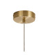 Marshall 18cm Single Pendant 1 x G9 Satin Gold/Opal-6