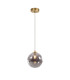 Marshall 18cm Single Pendant 1 x G9 Satin Gold/Smoke Plated-4