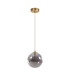 Marshall 18cm Single Pendant 1 x G9 Satin Gold/Smoke Plated-5