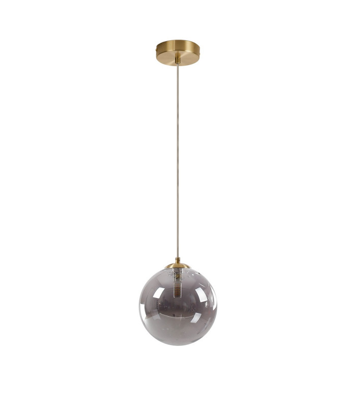 Marshall 18cm Single Pendant 1 x G9 Satin Gold/Smoke Plated-5