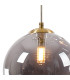 Marshall 18cm Single Pendant 1 x G9 Satin Gold/Smoke Plated-7