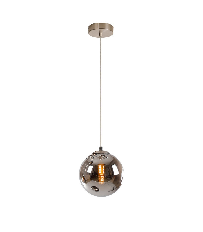 Marshall 18cm Single Pendant 1 x G9 Satin Nickel/Chrome Plated-4