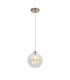 Marshall 18cm Single Pendant 1 x G9 Satin Nickel/Iridescent Plated-4