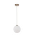 Marshall 18cm Single Pendant 1 x G9 Satin Nickel/Opal-5