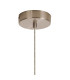 Marshall 18cm Single Pendant 1 x G9 Satin Nickel/Opal-6