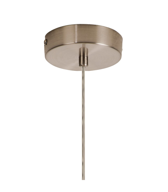 Marshall 18cm Single Pendant 1 x G9 Satin Nickel/Opal-6