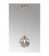 Marshall 18cm Single Pendant 1 x G9 Satin Nickel/Smoke Plated-3