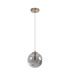 Marshall 18cm Single Pendant 1 x G9 Satin Nickel/Smoke Plated-5