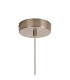 Marshall 18cm Single Pendant 1 x G9 Satin Nickel/Smoke Plated-6
