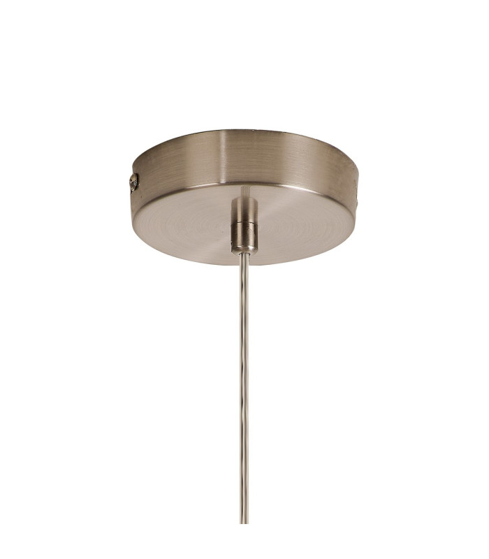 Marshall 18cm Single Pendant 1 x G9 Satin Nickel/Smoke Plated-6