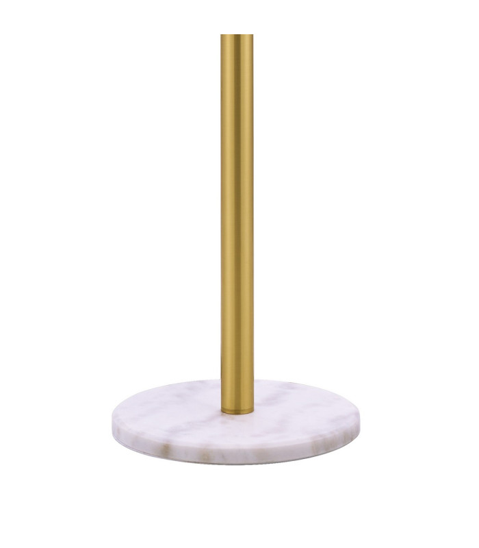 Marshall Floor Lamp 11 x G9 Satin Gold Iridescent Plated Glass-5