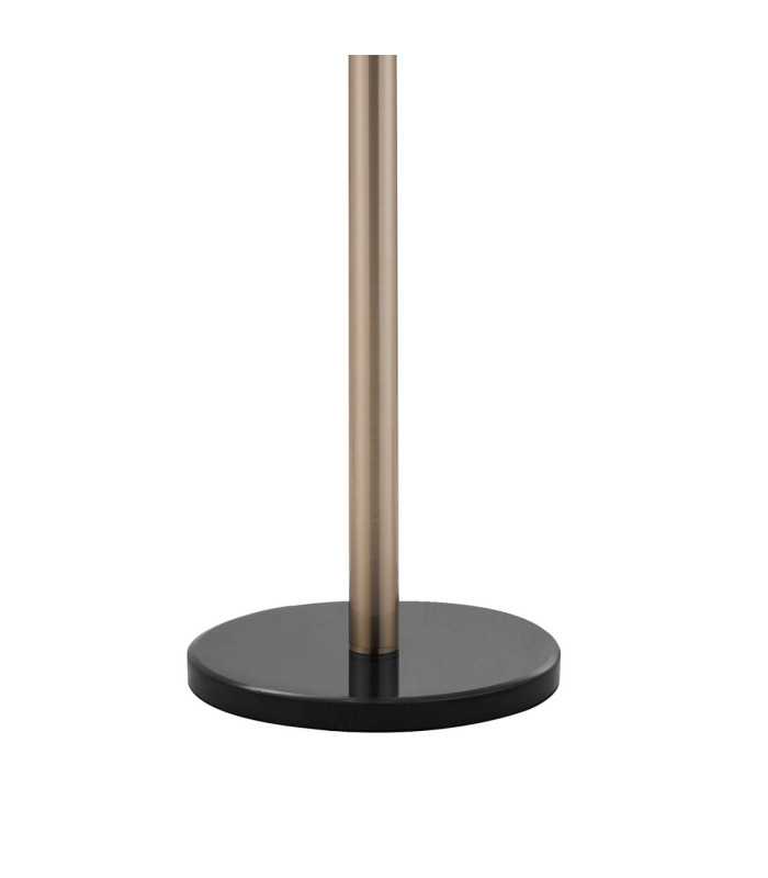 Marshall Floor Lamp 11 x G9 Satin Nickel Iridescent Plated Glass-5