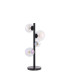 Marshall Table Lamp 4 x G9 Satin Black Iridescent Plated Glass-4