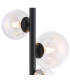 Marshall Table Lamp 4 x G9 Satin Black Iridescent Plated Glass-6