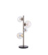 Marshall Table Lamp 4 x G9 Satin Nickel Iridescent Plated Glass-4