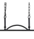 DeRuyter Semi Flush/Pendant Bar 2 Light Adjustable E27 Satin Black/Smoke Glass-7
