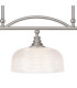 DeRuyter Semi Flush/Pendant Bar 3 Light Adjustable E27 Satin Nickel/Clear Glass-8