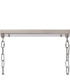 DeRuyter Semi Flush/Pendant Bar 3 Light Adjustable E27 Satin Nickel/Smoke Glass-6