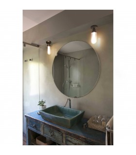 Bathroom LED Ceiling Lamp Metallic Grey 3W 2700K - 2
