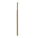 DeRuyter Floor Lamp 1 Light E27 Antique Brass/Amber Glass-6