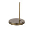 DeRuyter Floor Lamp 1 Light E27 Antique Brass/Amber Glass-7