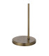 DeRuyter Floor Lamp 1 Light E27 Antique Brass/Frosted Glass-7
