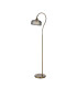 DeRuyter Floor Lamp 1 Light E27 Antique Brass/Smoke Glass-1