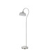 DeRuyter Floor Lamp 1 Light E27 Polished Nickel/Frosted Glass-4